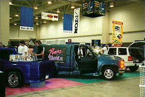 Demoing for HiFonics at the 1995 IASCA Finals