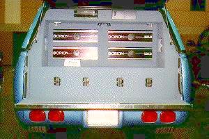 Jackie's Truck - Amp Rack in Back