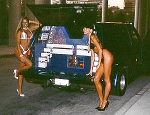 HiFonics promotional photo shoot at the 1994 IASCA Finals