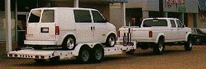 Robert's Rockford Van - Michael 'Flip' Flippin's truck/trailer