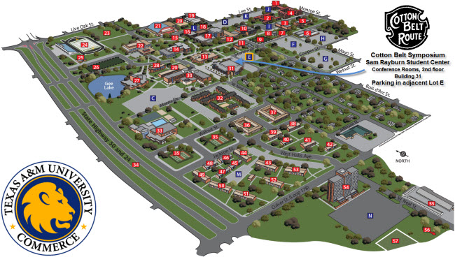 TAMU-C Campus Map