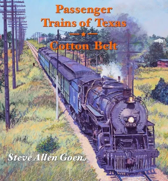 Texas Passenger Trains - Cotton Belt book cover