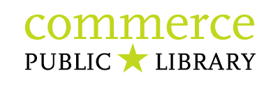 Commerce Public Library logo