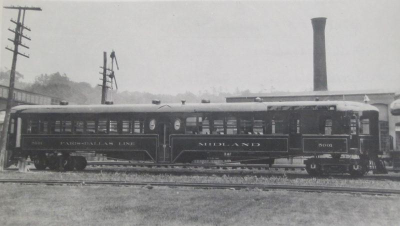 Texas Midland motor car #5001